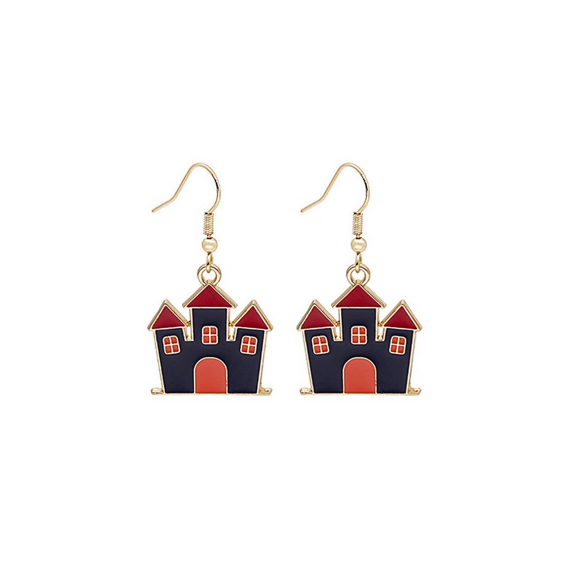PERSONALIZED CARTOON HORROR HALLOWEEN EARRINGS_CWAJE1847