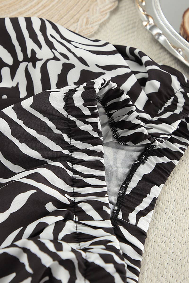 CWSPJ0379_SATIN STRIPE PRINT CARDIGAN PAJAMAS TWO-PIECE SET