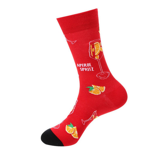 AUTUMN AND WINTER FOOD SERIES MIDDLE SOCKS_CWMS1020