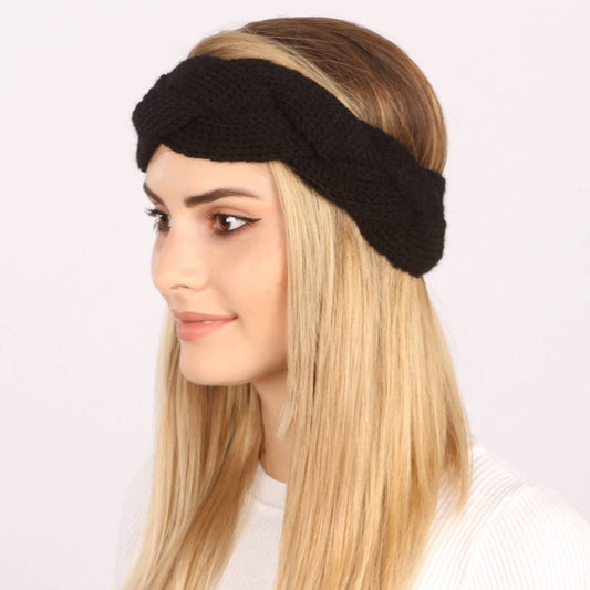 VINTAGE BRAID KNITTED HEADBAND