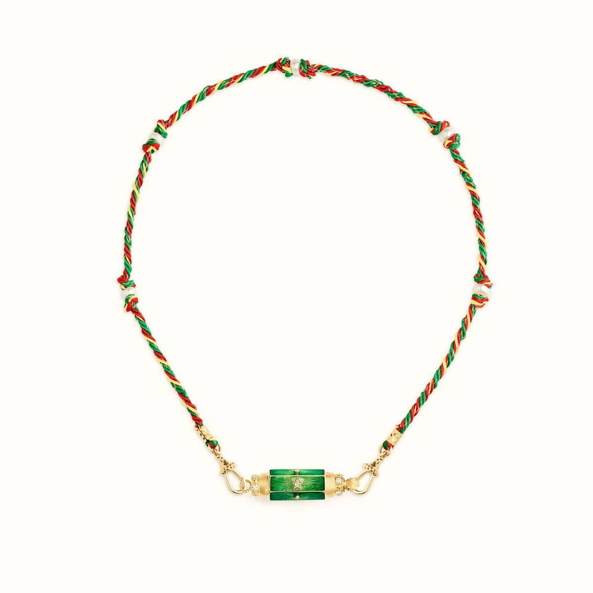 BOHEMIAN COLORFUL TAROT PENDANT NECKLACE_CWMM3794