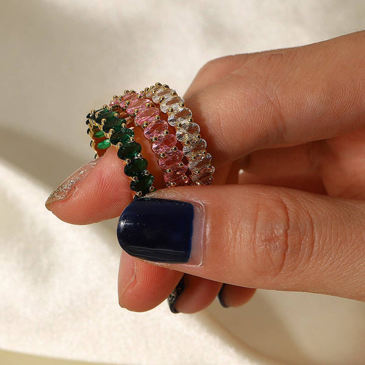 FASHIONABLE, VERSATILE AND COLOR-PROOF OPEN RING