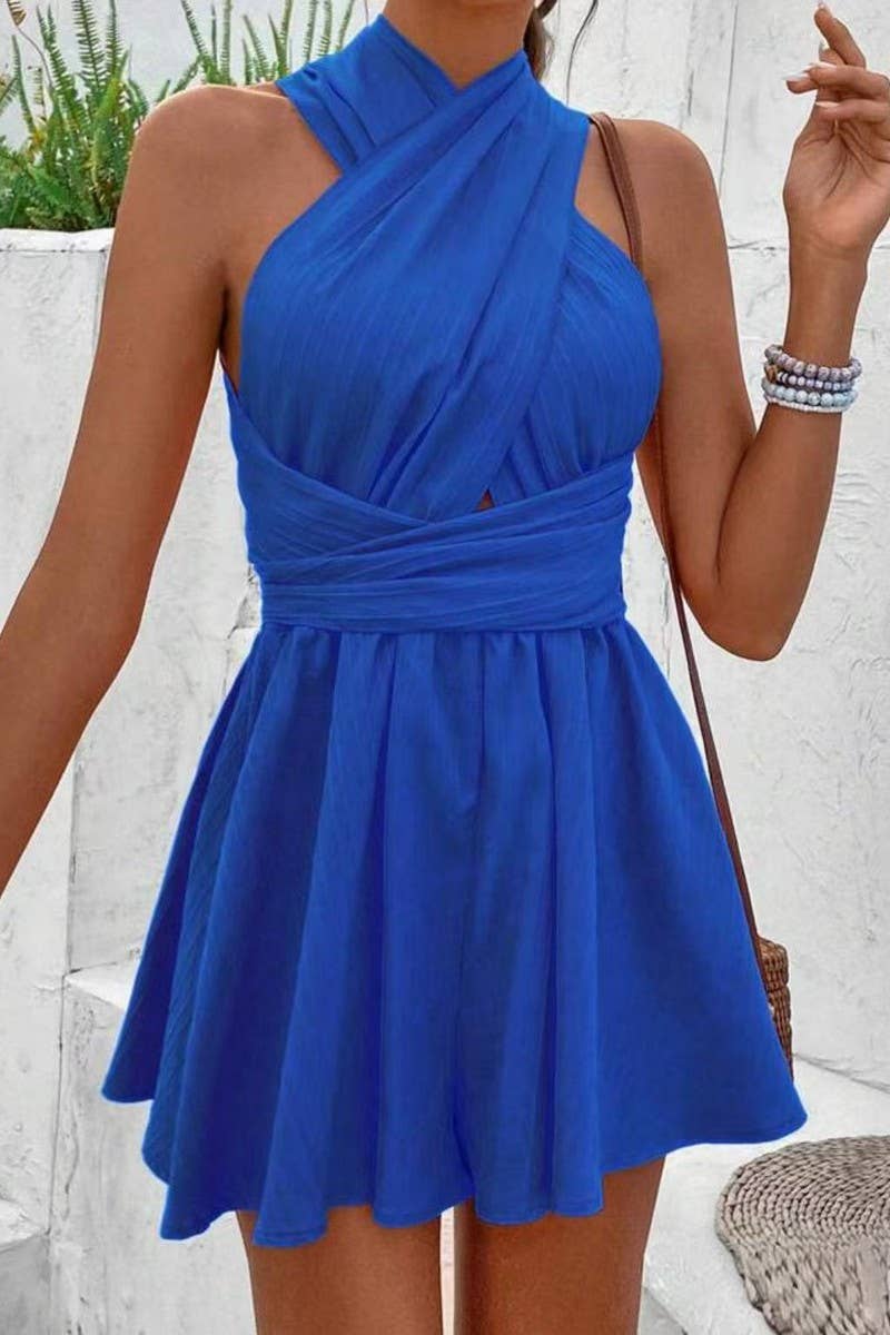 CWSJS1739_SEXY HALTER SLEEVELESS BACKLESS JUMPSUIT