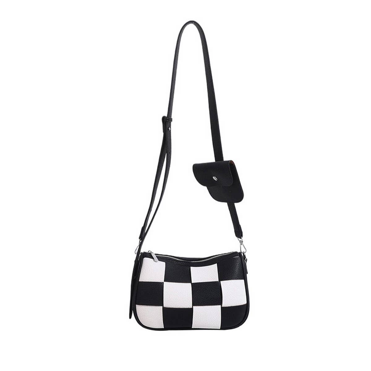 FASHION COLOR MATCHING PORTABLE UNDERARM BAG_CWAB2686