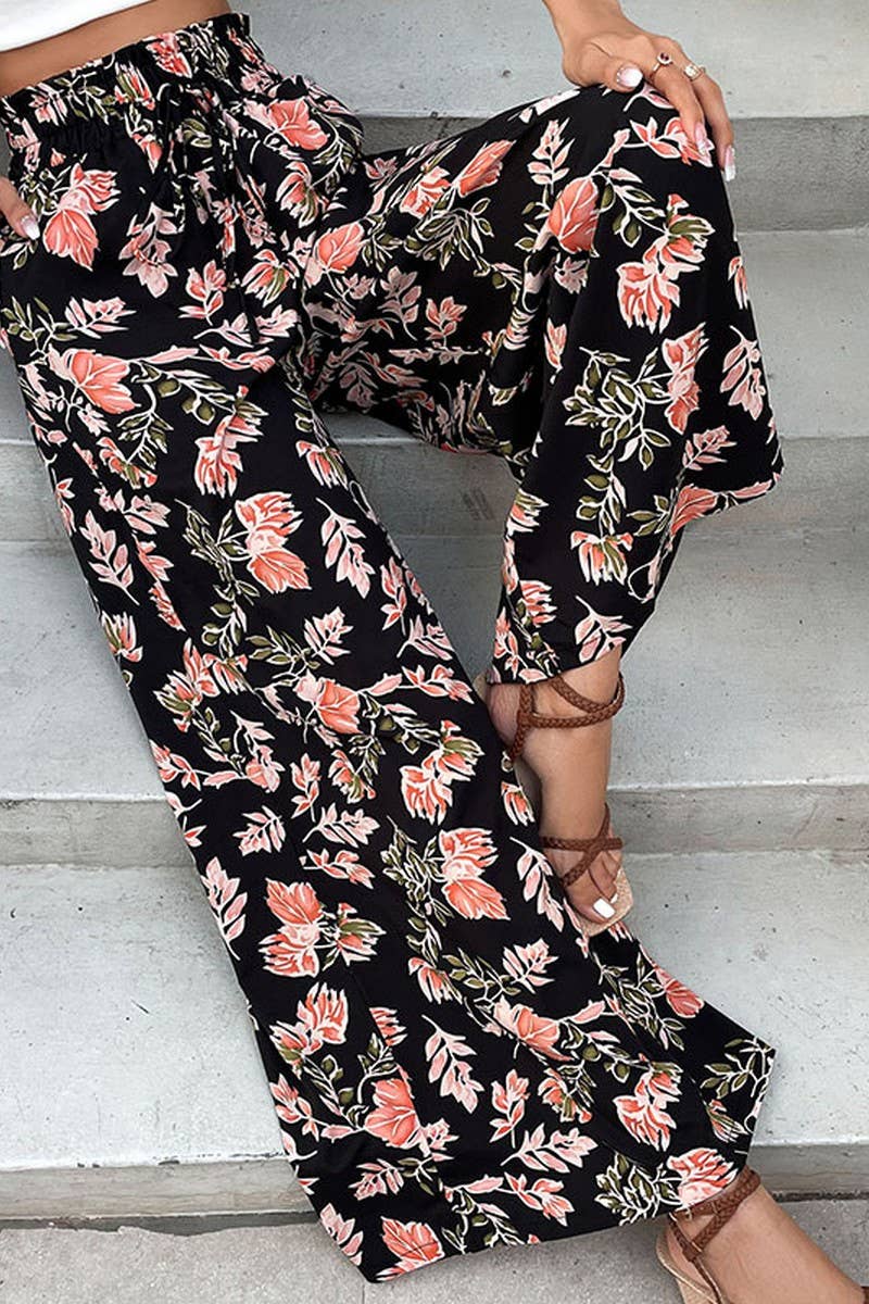 CWBLP2021_FLORAL WIDE LEG BELL BOTTOM LOOSE PANTS