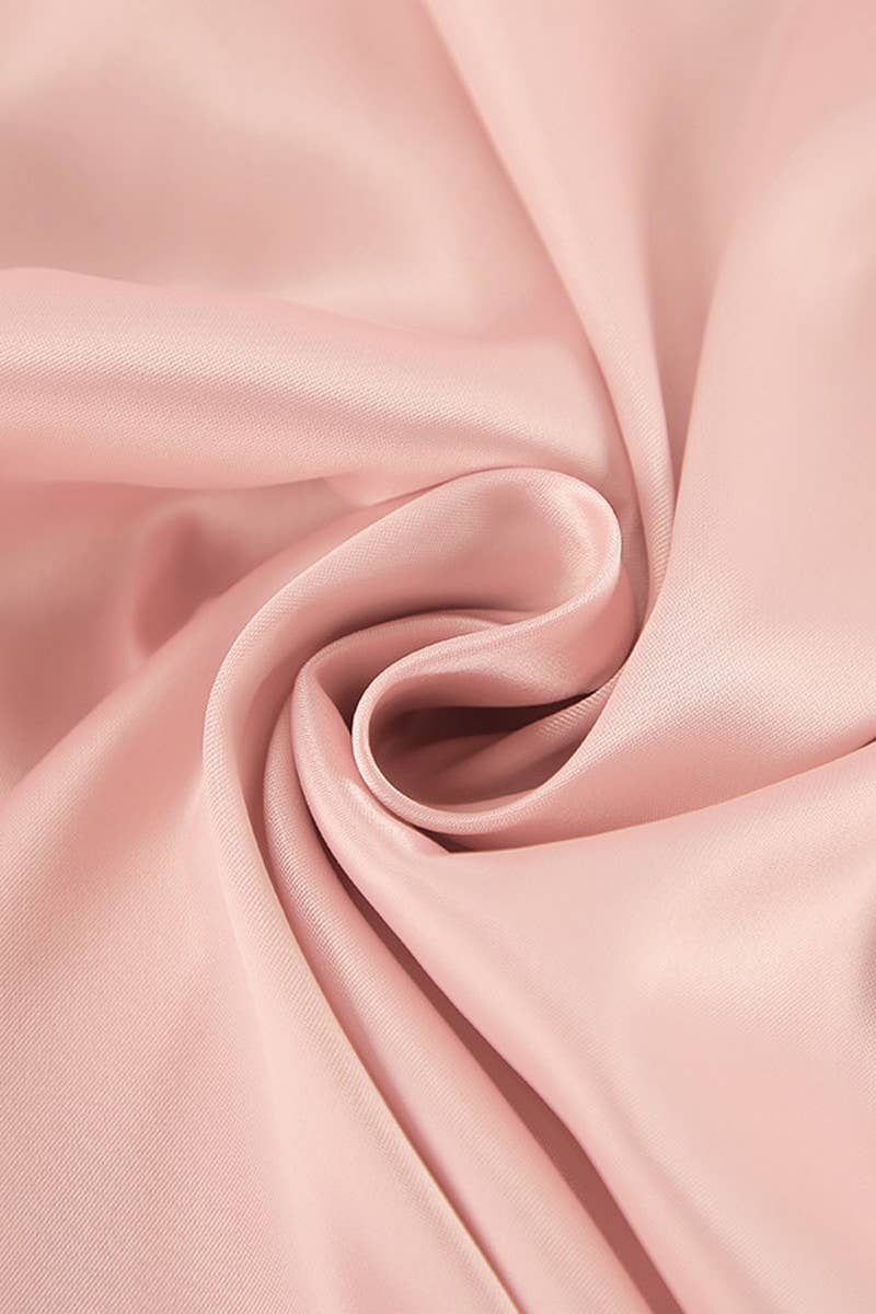 CWSPJ0338_SATIN FAUX SILK LONG SLEEVE PANTS PAJAMA SET