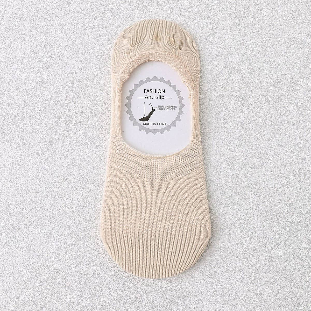 WOMEN'S SOLID COLOR HOLLOW MESH BOAT SOCKS