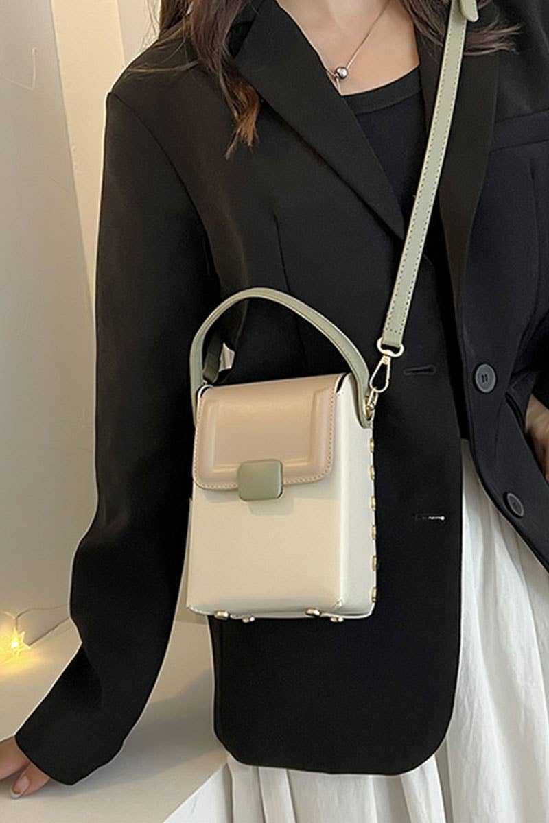 SQUARE BOX PHONE CROSS BAG_CWAB0467