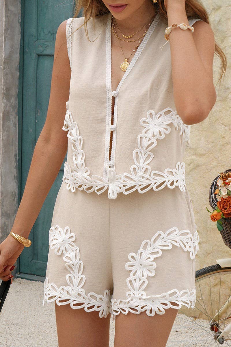 CWSS1186_SUMMER HOLIDAY CONTRAST COLOR 2 PIECE