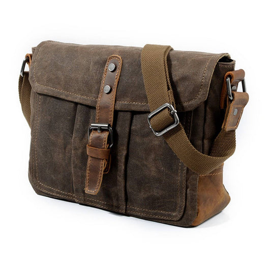 Waterproof DSLR Camera Satchel with Insert_CWAB5570