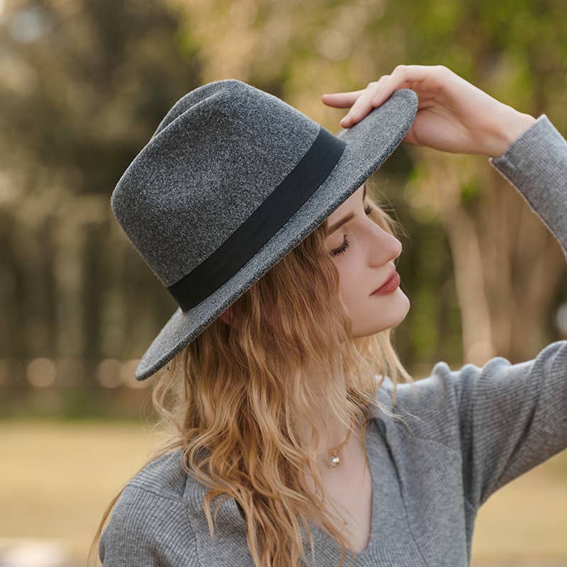WOMEN PETRO WIDE BRIM FLOPPY PANAMA HAT_CWAH0591