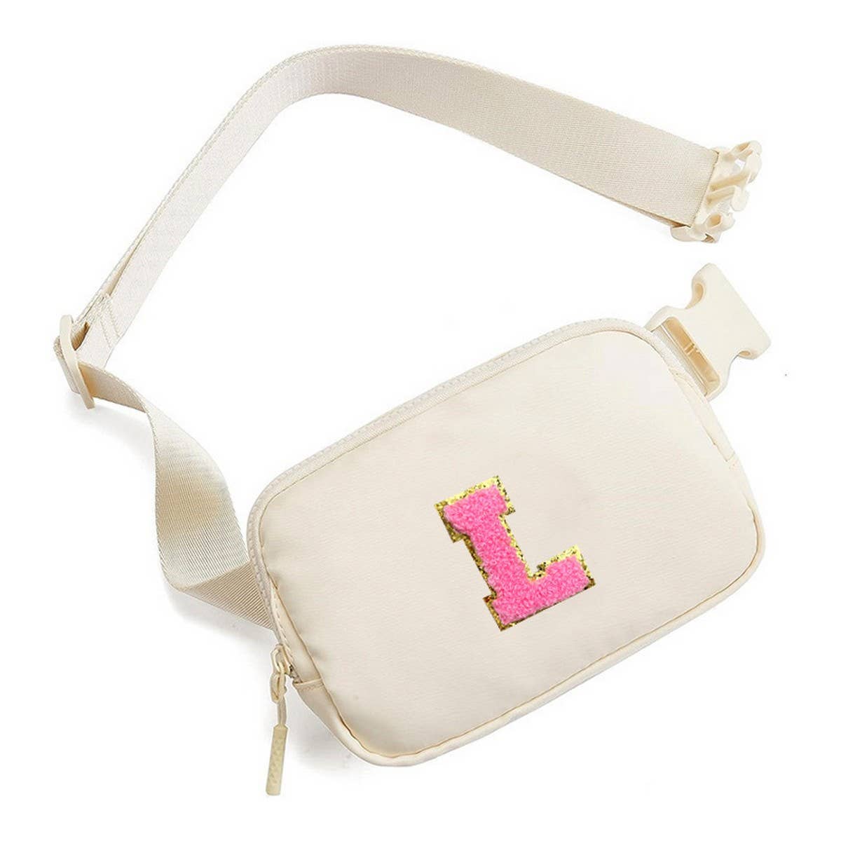 Nylon Letter Belt Bag??Adjustable Sport Waist Pack_CUAB0281