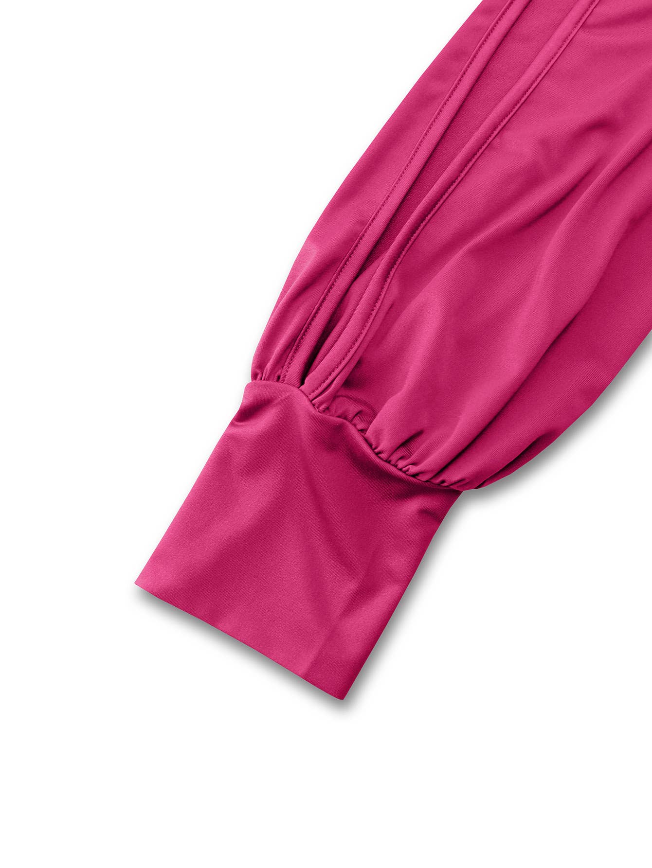 Elegant French Style Long Sleeve Slit Midi Dress