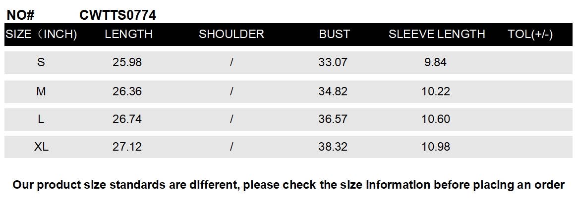 CWTTS0774_V-Neck Short Sleeve With Twist Detail on Bust Top