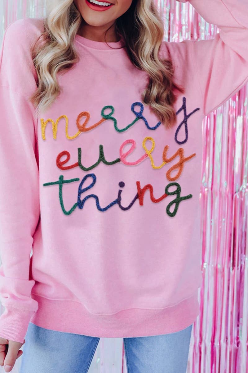 CWTBLL3051_MONOGRAM-PRINTED CREW NECK LONG SLEEVE TOP