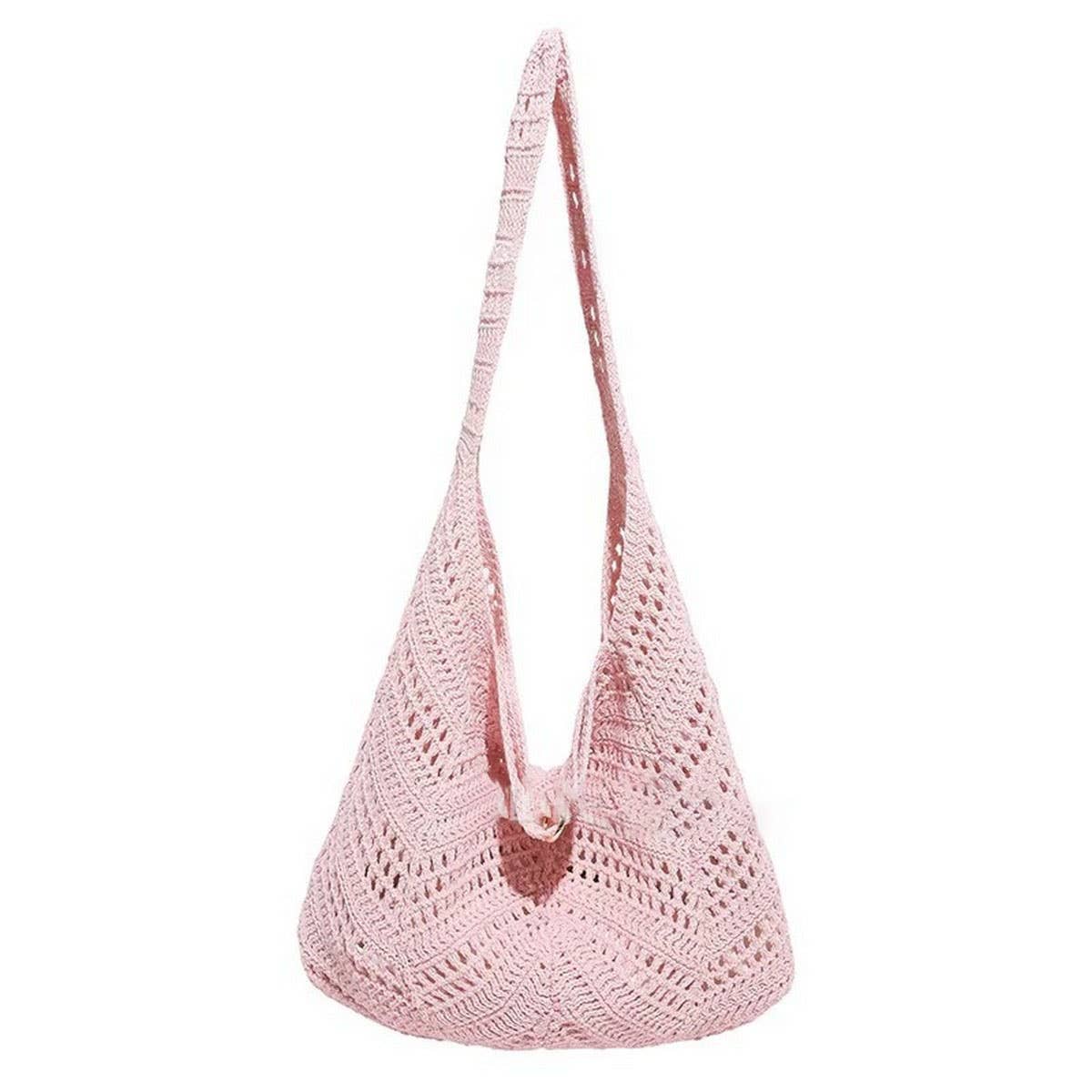 CUAB00626_2025 BOHO WOVEN TOTE BAG LARGE CAPACITY BEACH BAG