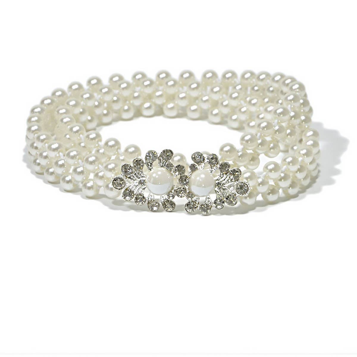 FASHIONABLE AND SWEET BUTTON ELASTIC WAIST_CWABE0516