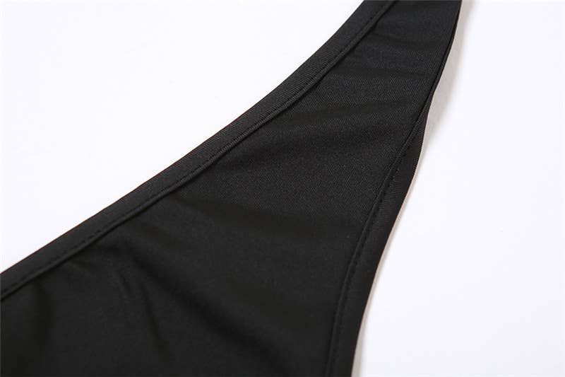 Casual Halter Neck Backless High Waist Romper