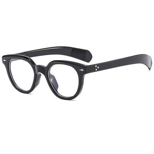 FASHIONABLE OVAL LEOPARD PRINT SUNGLASSES