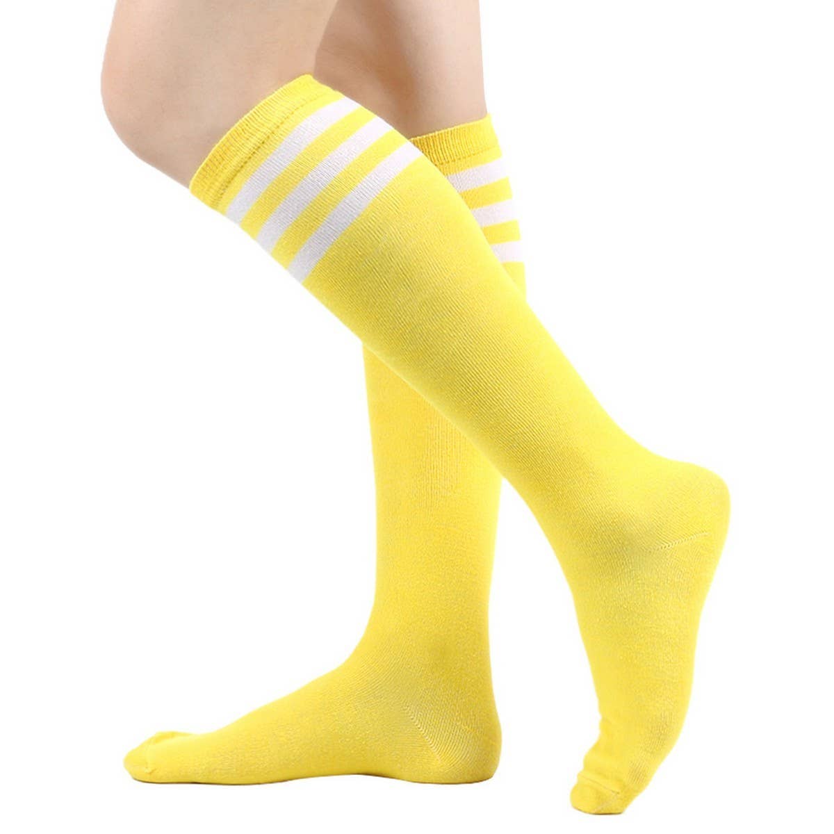 CWMM10064_WOMEN KNEE-HIGH SOCKS FOR SCHOOL &AMP  PERFORMANCE