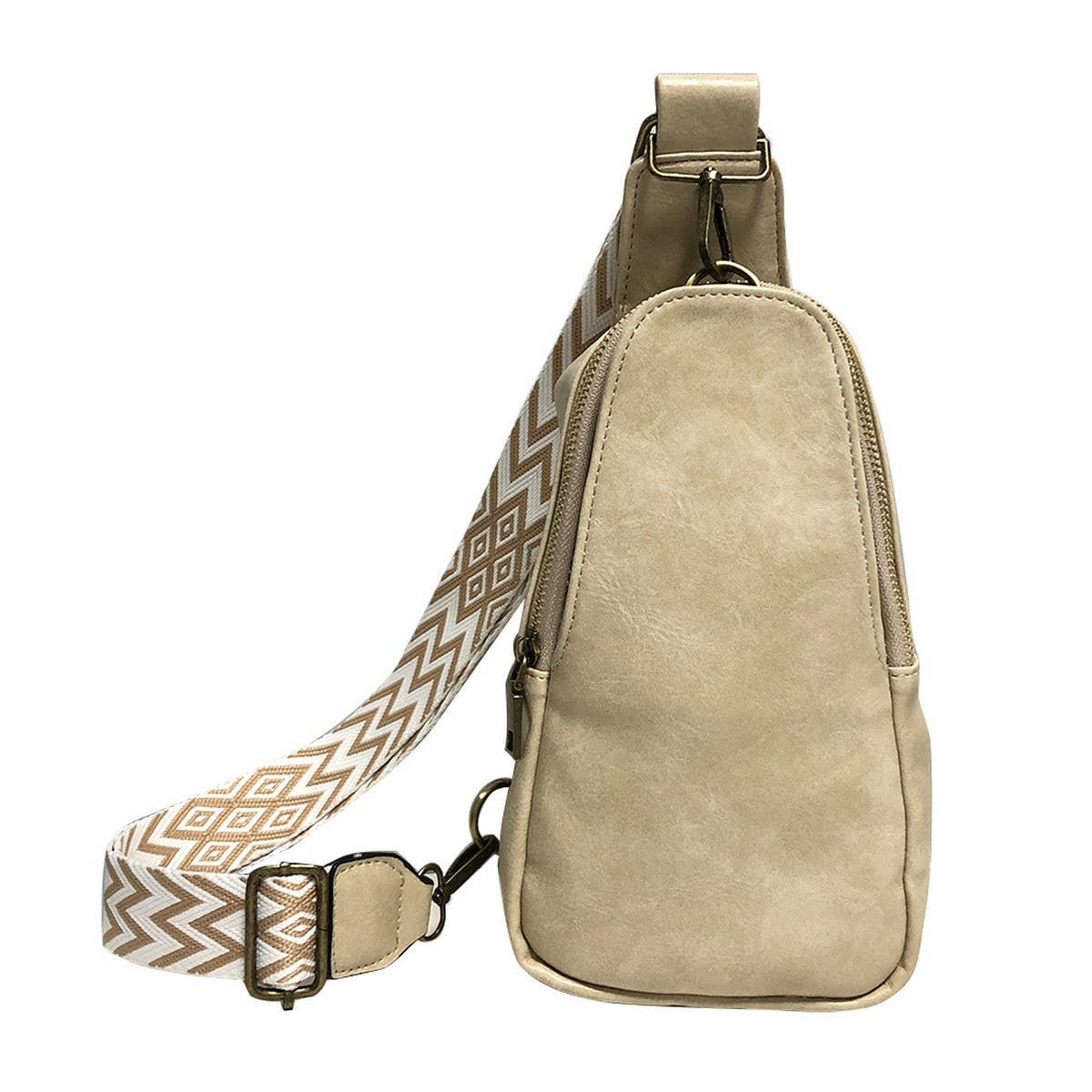 LEOPARD PRINT OUTDOOR SPORT BACKPACK CROSSBODY BAG_CWAB1398