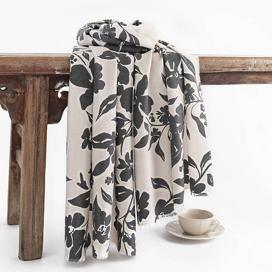 Street Style Faux Cashmere Scarf - Winter Chic_CWASC0463