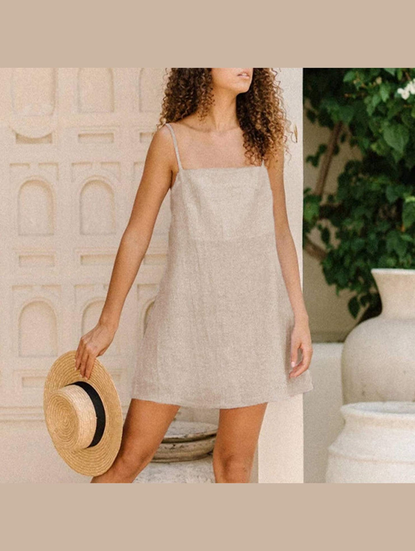 BREATHABLE AND COMFORTABLE VINTAGE DRESS_CWDSD4055