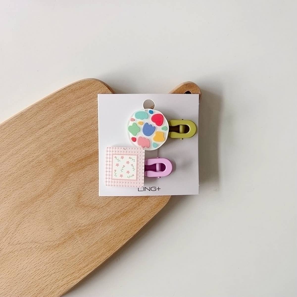 CHILDREN'S NEW GEOMETRIC COLOR MATCHING HAIRPIN_CWAHA1813