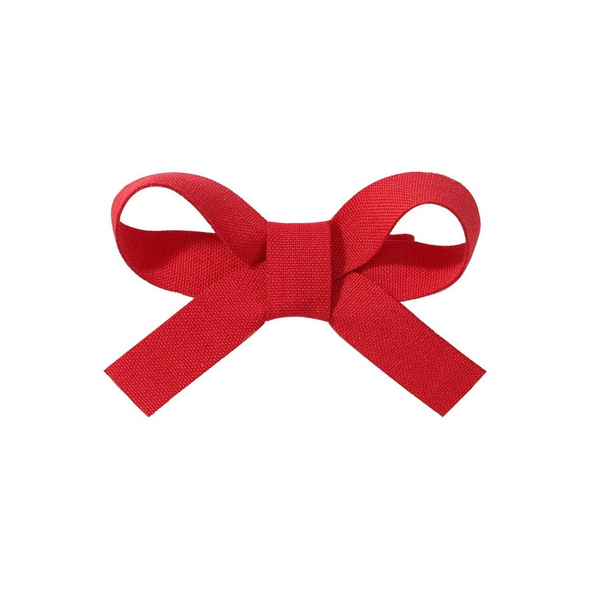 Handmade Fabric Bow Full-Cover Hair Clip for Kids