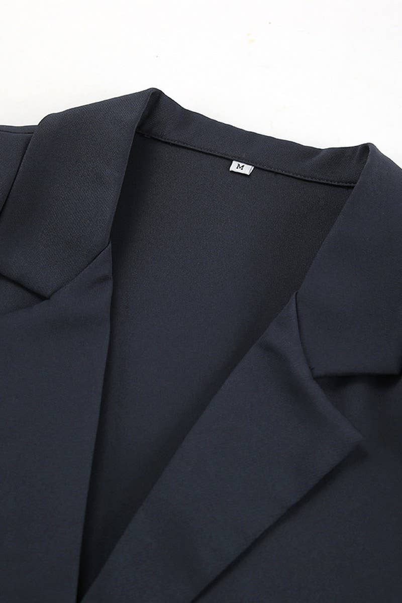 CWSTB1476_SOLID COLOR COMMUTER SUIT CASUAL TWO-PIECE SUIT