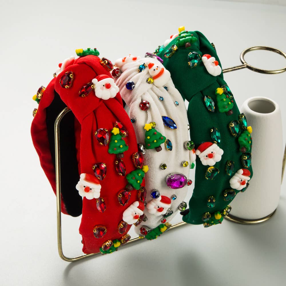 CHRISTMAS HEADBAND PERSONALIZED HEADWEAR