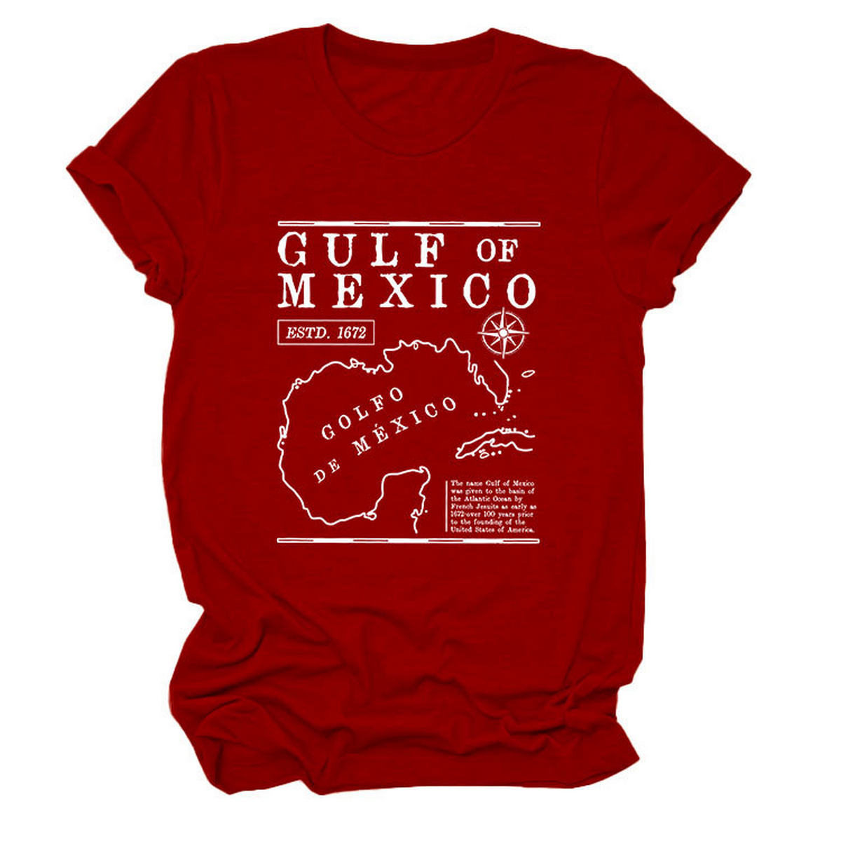 Gulf of Mexico Estd Tee ? Soft Comfort T?Shirt