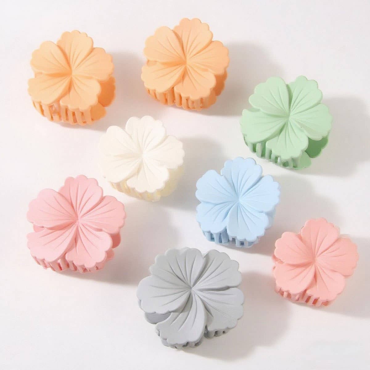 CWAHA07448_ROSE SWIRL HAIR CLAW CLIP FOR WOMEN VACATION