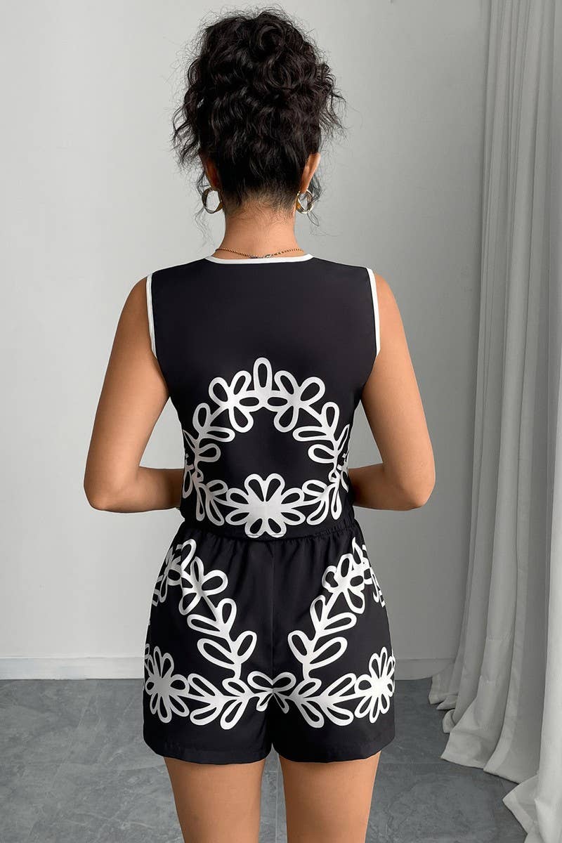 CWSS1268_SUMMER TEMPERAMENT HOLIDAY STYLE TWO-PIECE