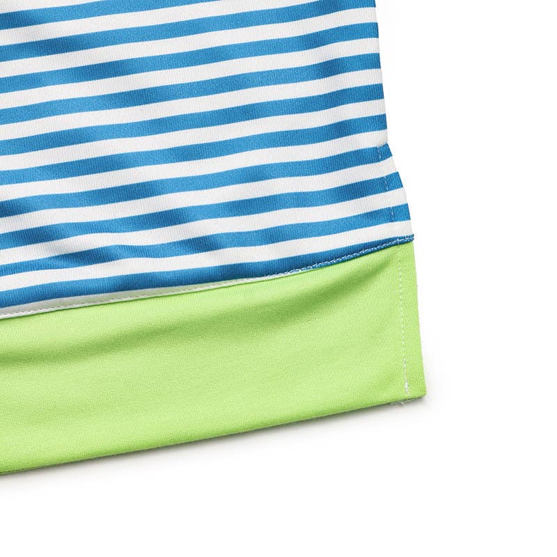 CREW-NECK SPLICED PULLOVER LOOSE CASUAL HOODIE