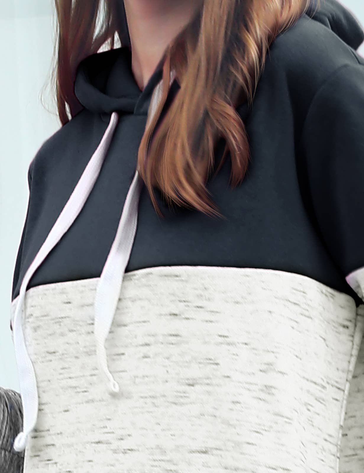 CWOHOL449_Lightweight Thin Long Hoodie