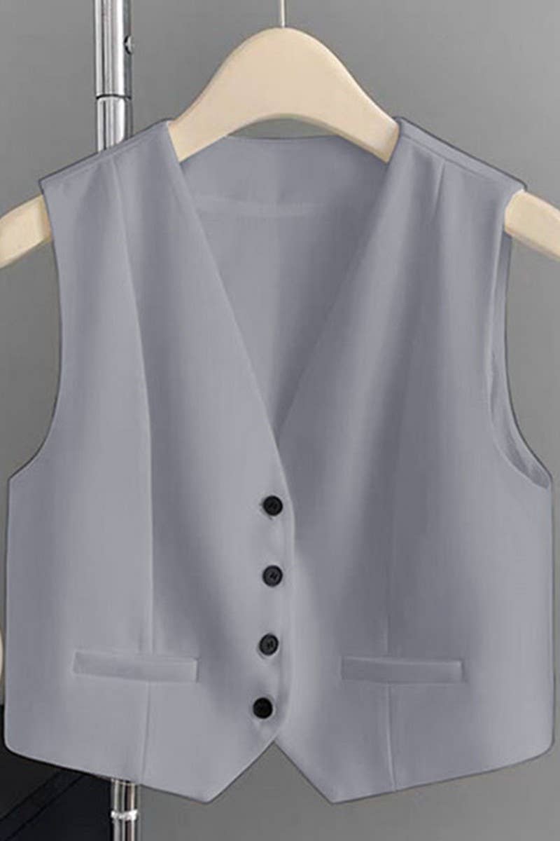 CWOV00107_SUMMER FASHION COMMUTING LAYERED SUIT VEST