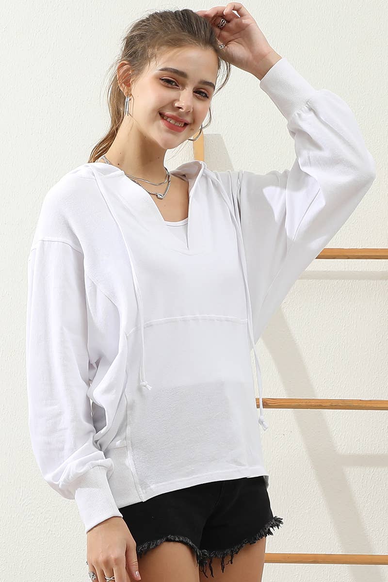 CWTTL1451_Basic Lightweight Pullover Hoodie Sweatshirt