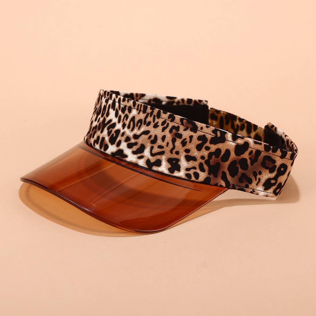 PVC Visor Hat - Summer Sunshade Cap for Beach_CWAH3285