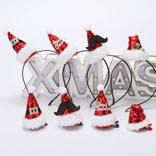 CHRISTMAS HAIRPIN DECORATION HAT HEADBAND GIFT
