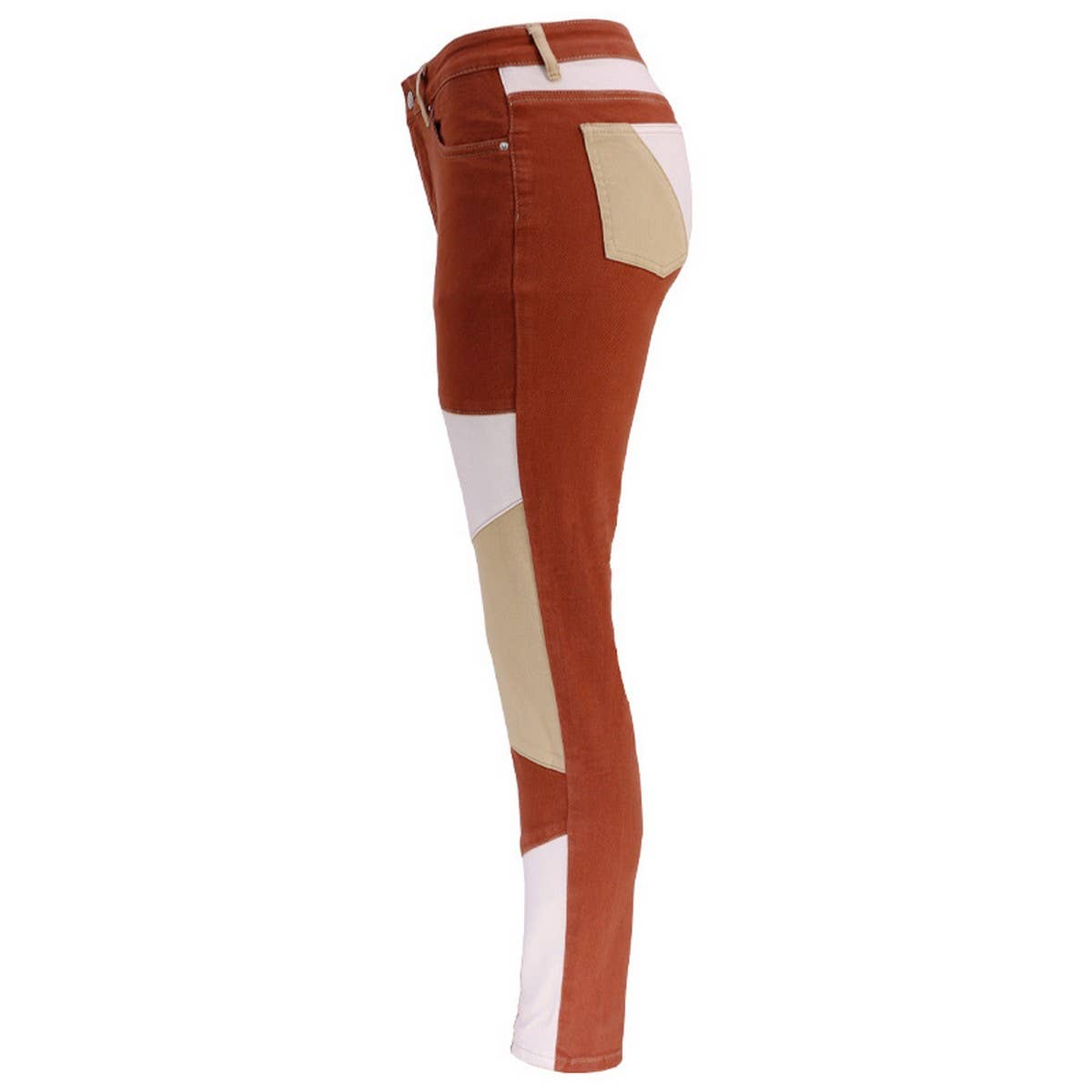 SPLICING STRAIGHT AND SLIM FITTING WIDE LEGS JEANS_CWJP0177