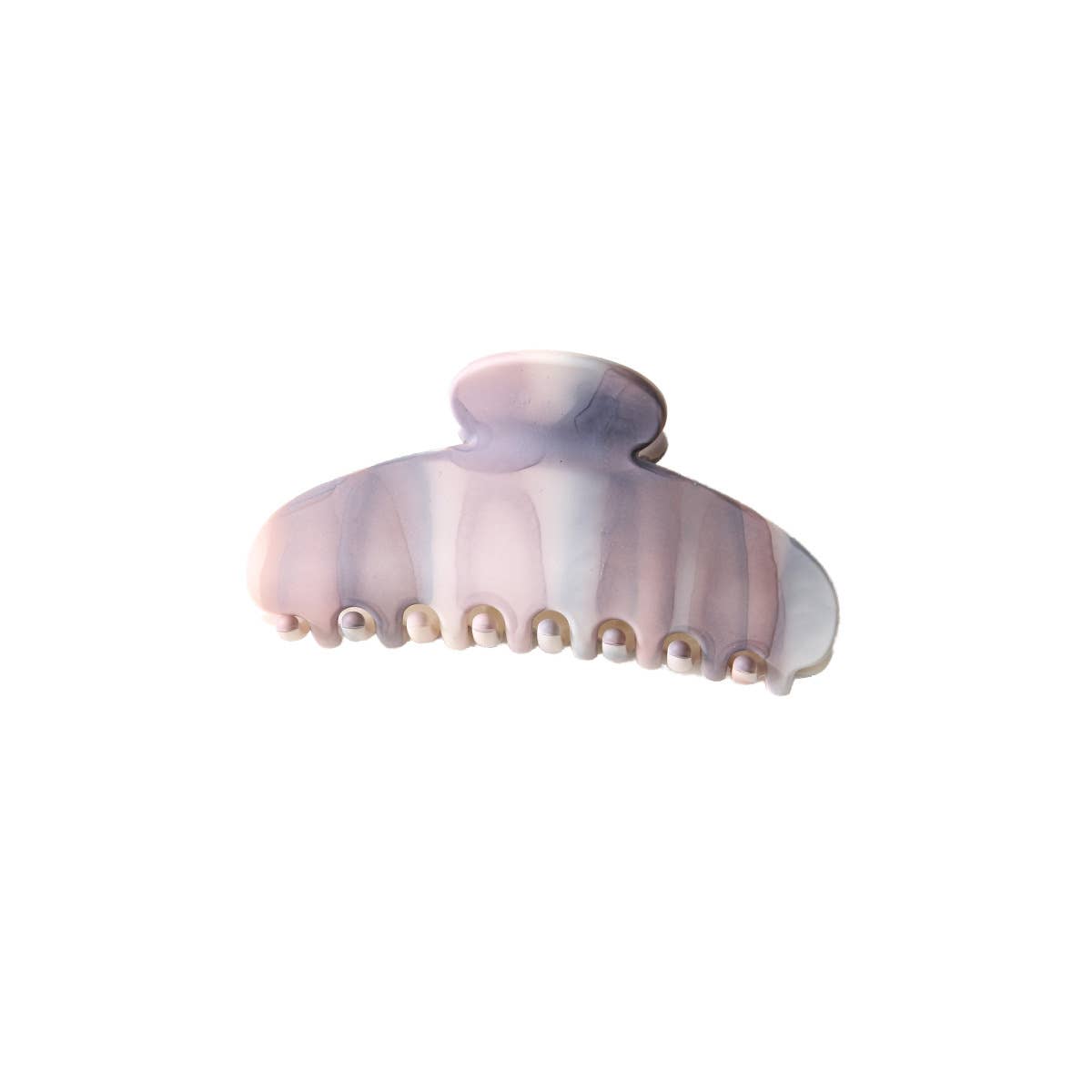 Iridesy matte large PC clip-on hair clip