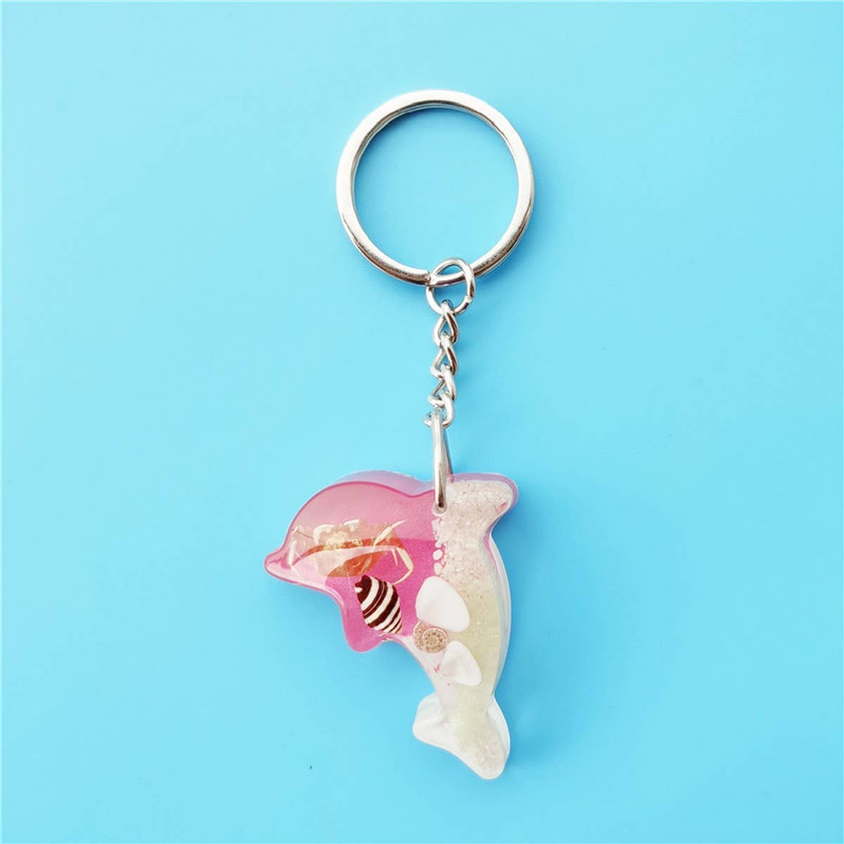 NEW DOLPHIN SHAPE KEYCHAIN SOUVENIR PENDANT
