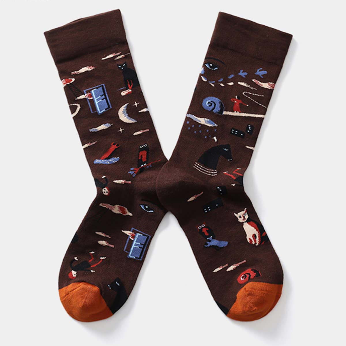 PATTERN SKATEBOARD SOCKS FOR  ANIMALS_CWMS0168