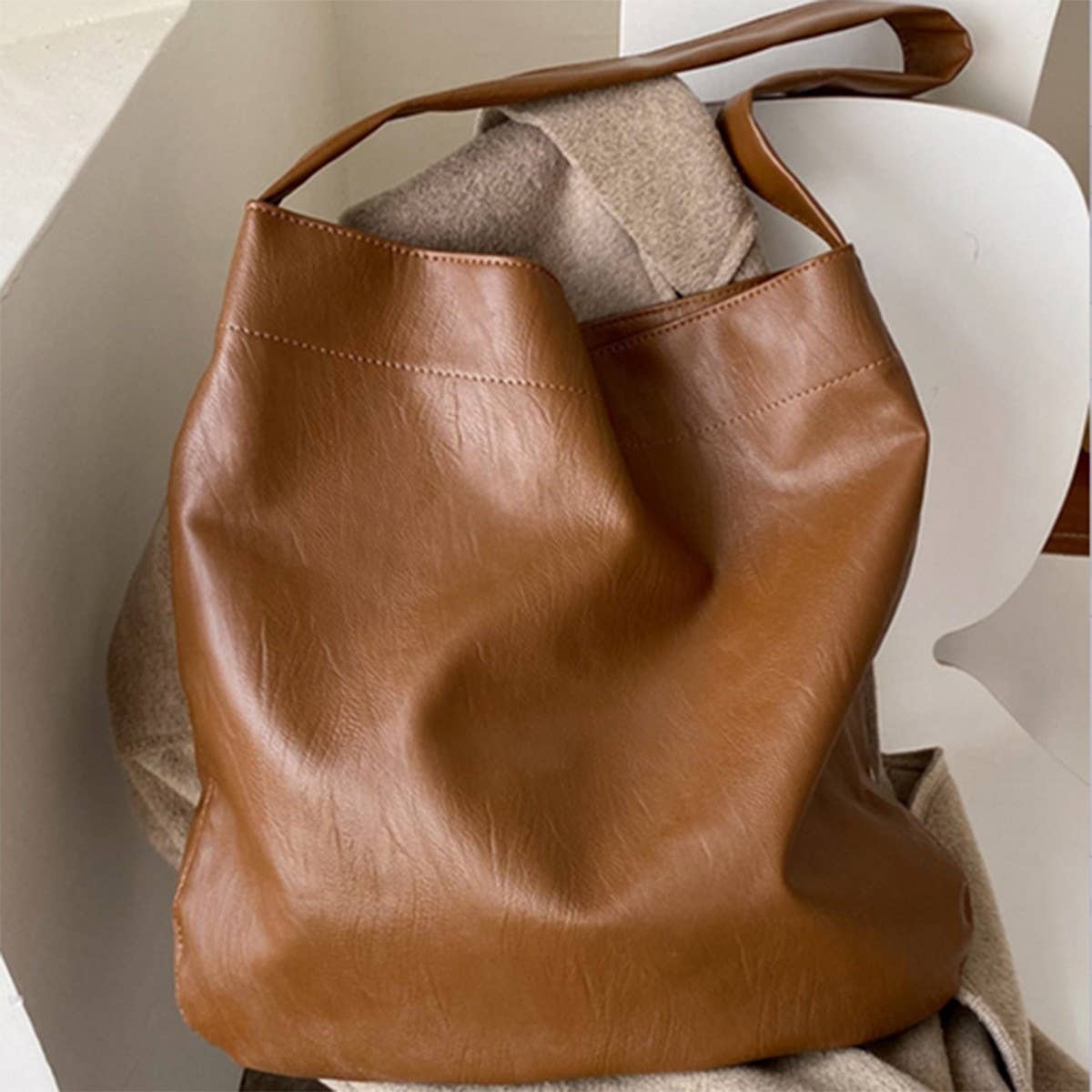 CWAB4833_LARGE CAPACITY CASUAL VERSATILE SHOULDER BAG