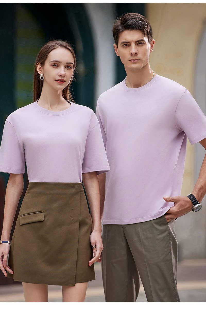 CWTTS00721_COTTON SHORT-SLEEVED T-SHIRT