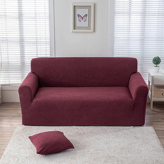 Waterproof Jacquard Sofa Cover, Thick & Stretchy