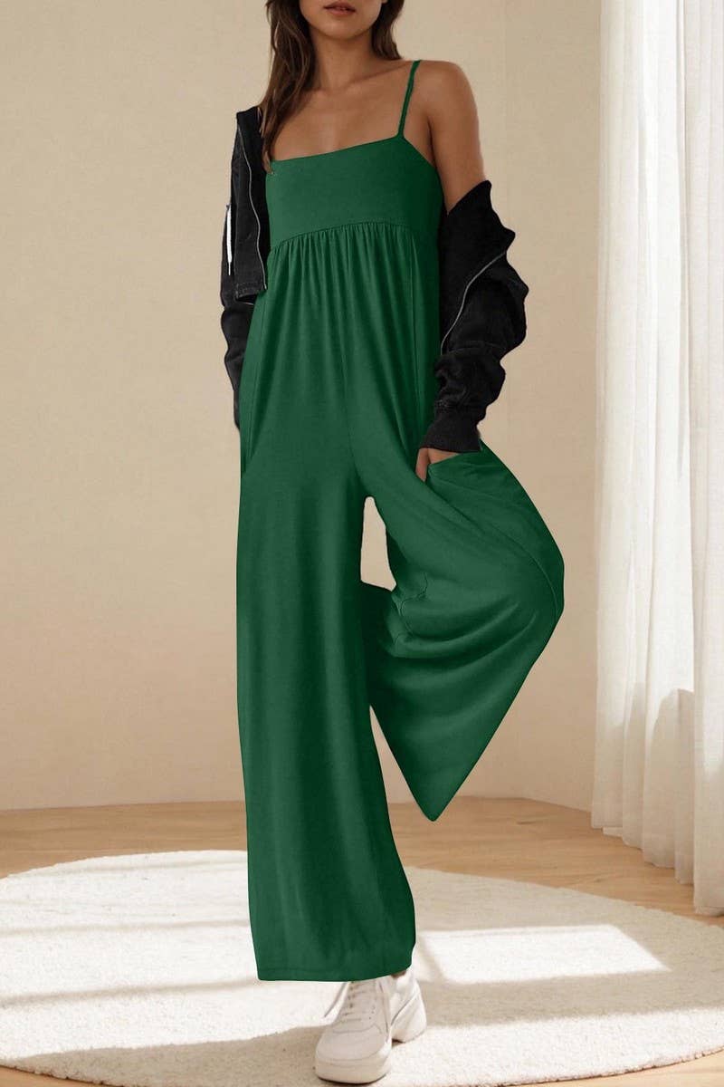 CWSJS1768_STRAPPY SQUARE NECK WIDE LEG JUMPSUIT