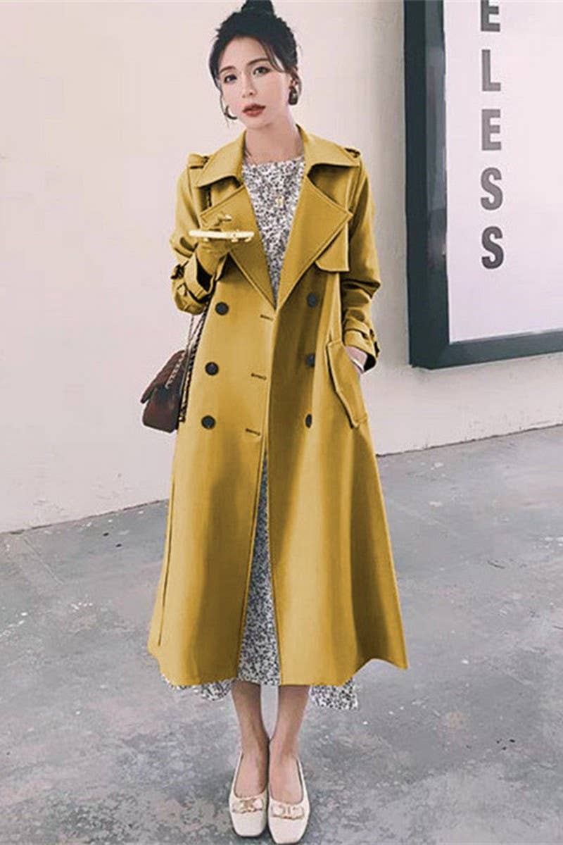 CWOBL00206_TEMPERAMENTAL COMMUTING BRITISH STYLE LONG COAT