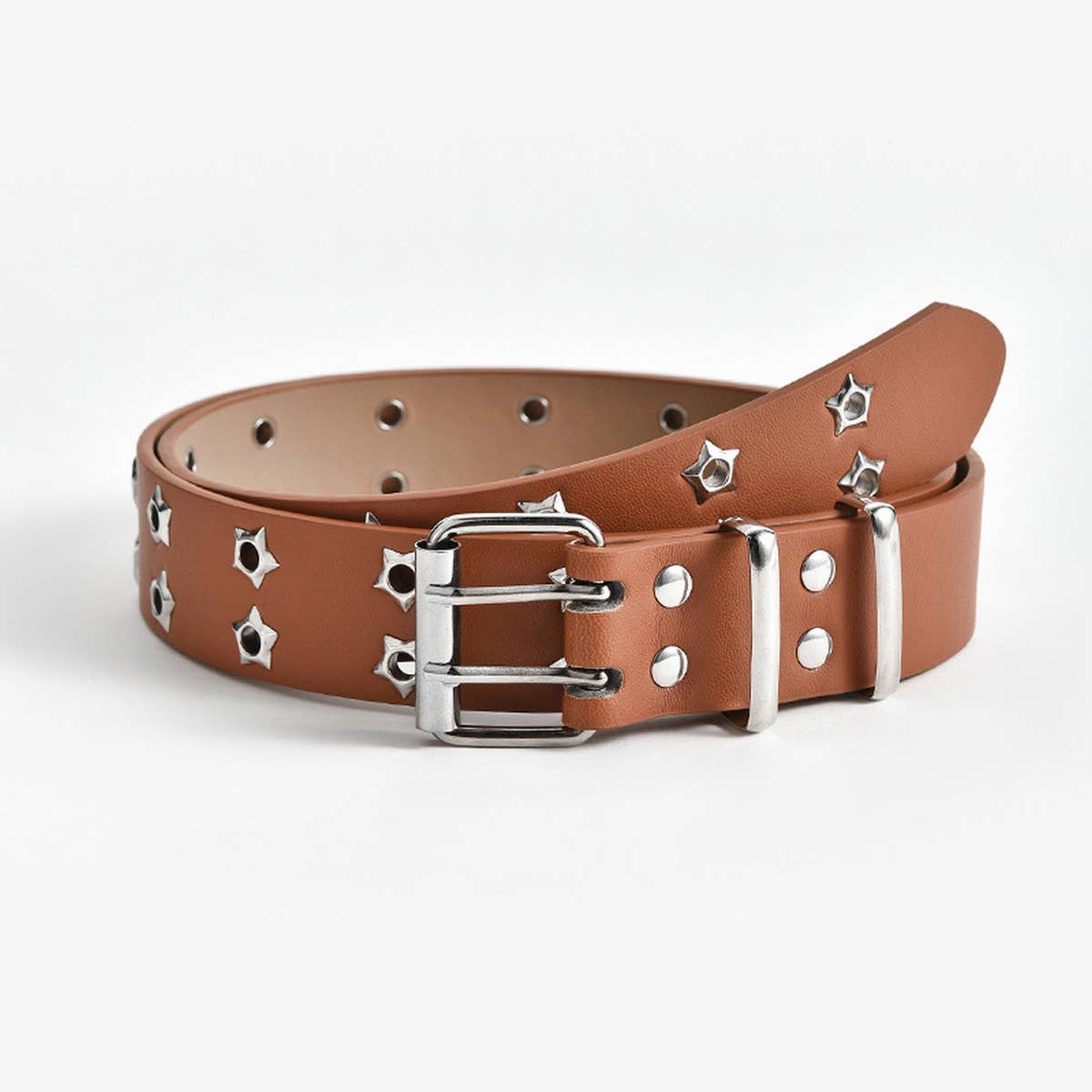 CWABE0873_FASHION STAR EYELET HOLLOW PUNK BELT